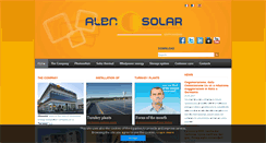 Desktop Screenshot of albasolar.it